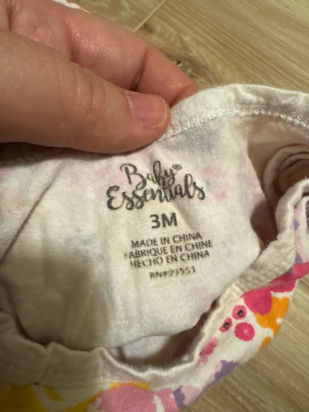 Baby essentials layette